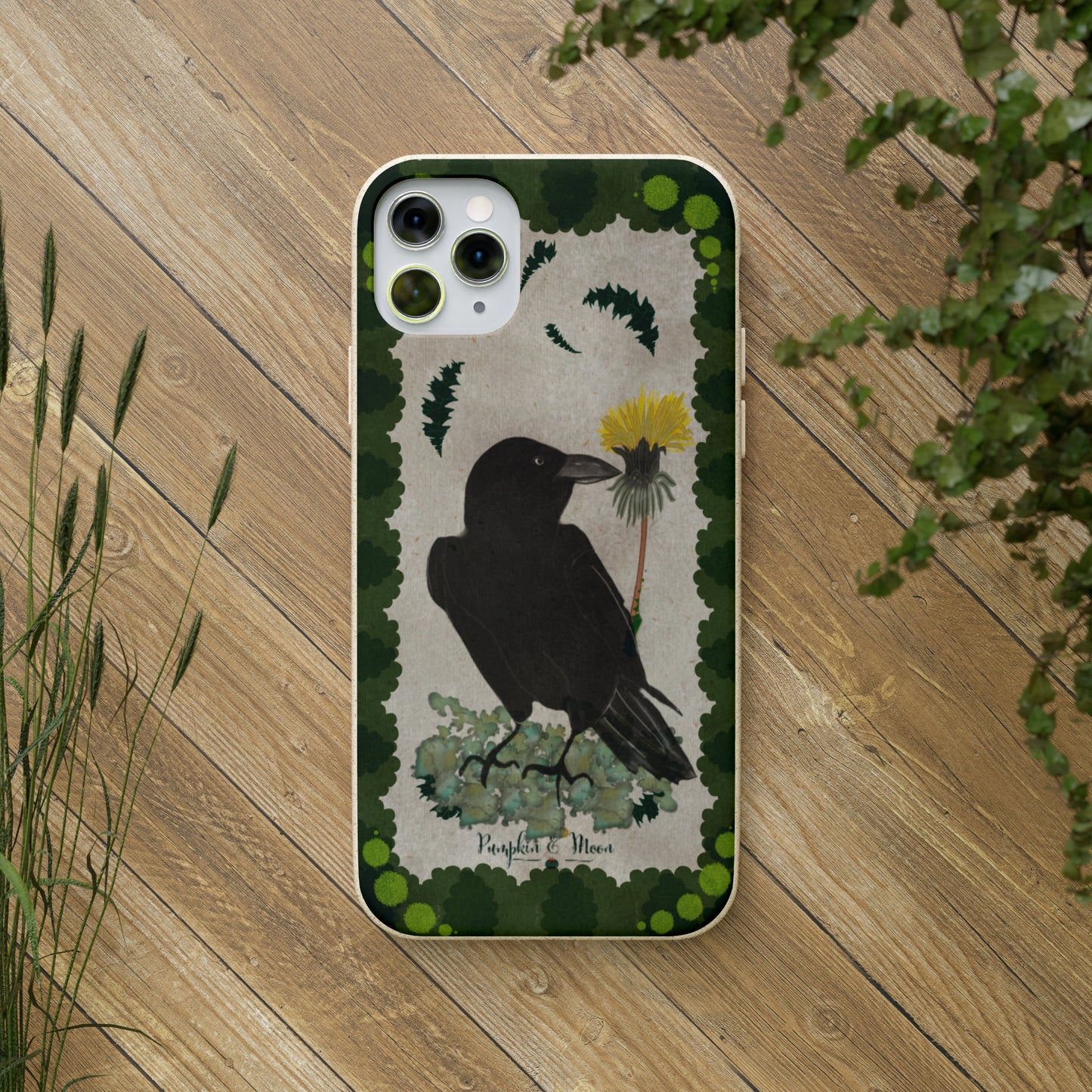 Winter Crow iPhone Case