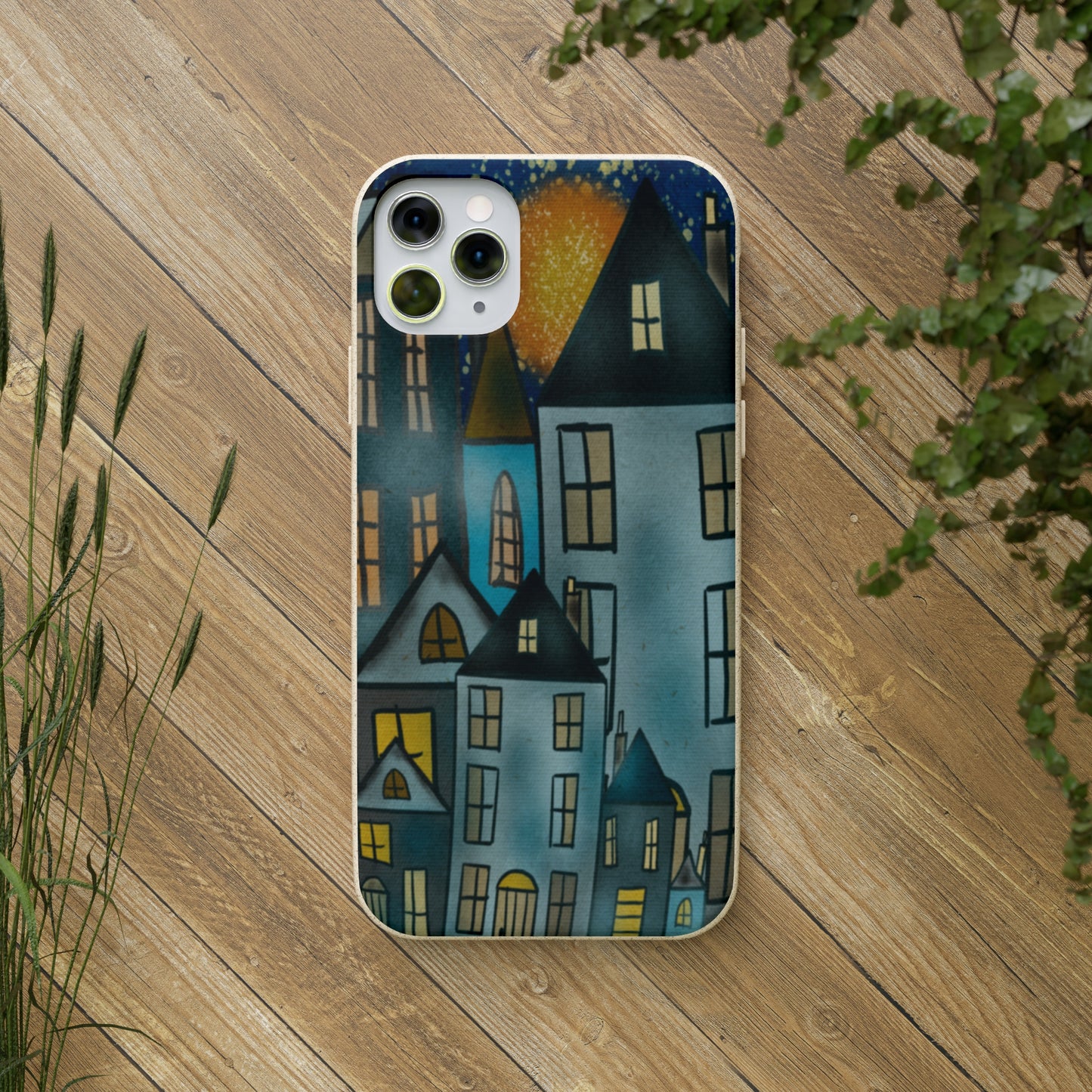 Cluttered Hill iPhone Case