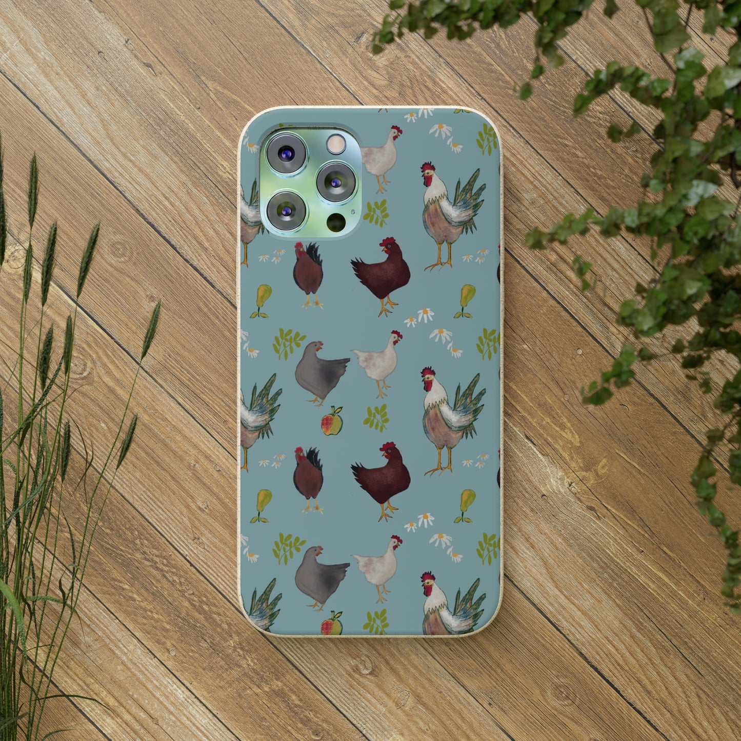 The Farm Chickens iPhone Case