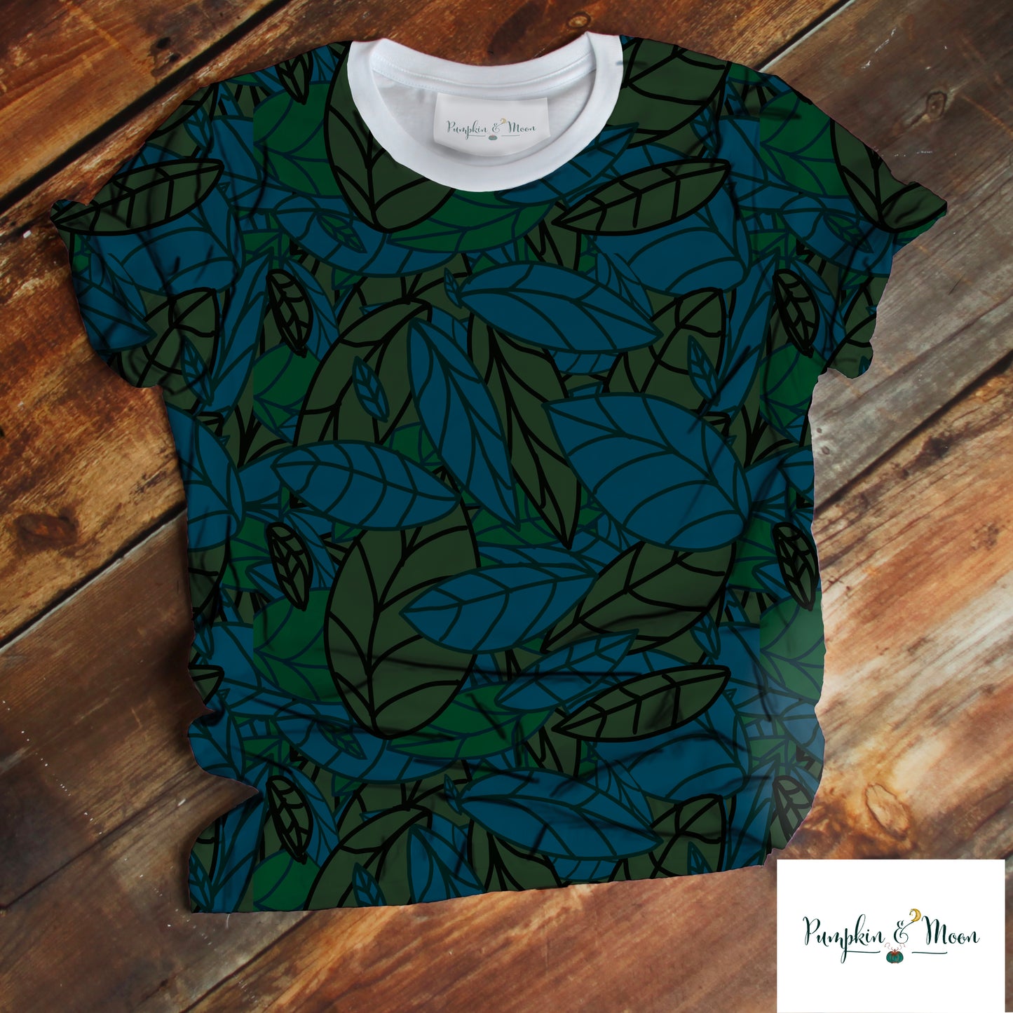 Leafy Design T-Shirt (XL)